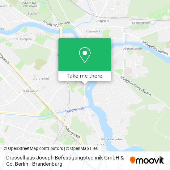 Dresselhaus Joseph Befestigungstechnik GmbH & Co map
