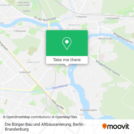 Карта Die Bürger-Bau und Altbausanierung