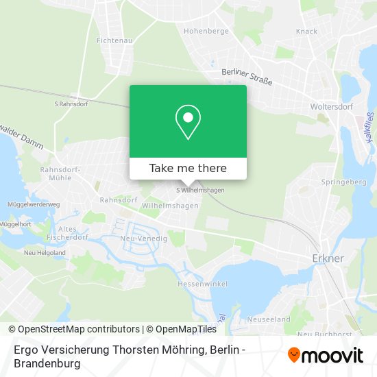 Ergo Versicherung Thorsten Möhring map