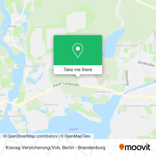 Карта Kravag Versicherung/Vvb
