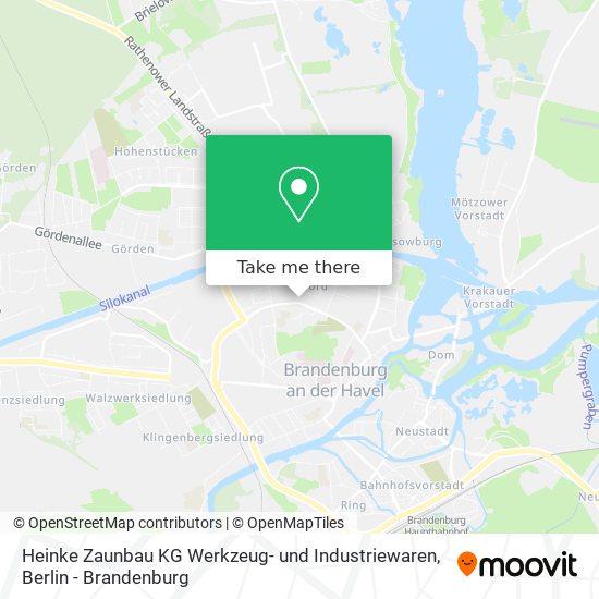 Heinke Zaunbau KG Werkzeug- und Industriewaren map
