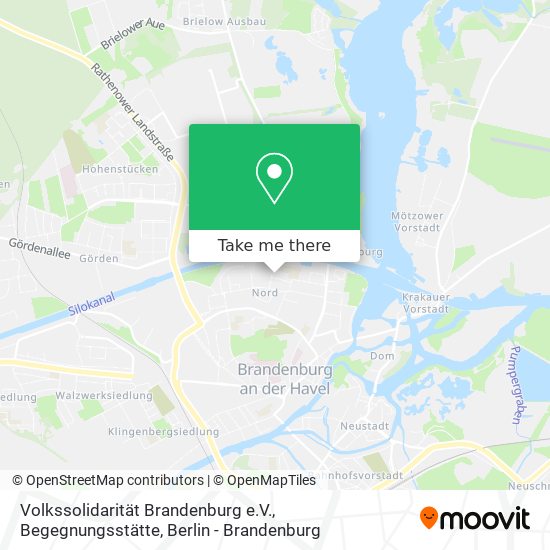 Volkssolidarität Brandenburg e.V., Begegnungsstätte map