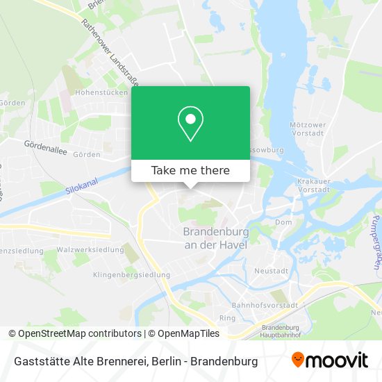 Gaststätte Alte Brennerei map