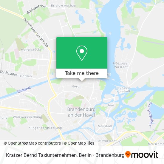 Kratzer Bernd Taxiunternehmen map