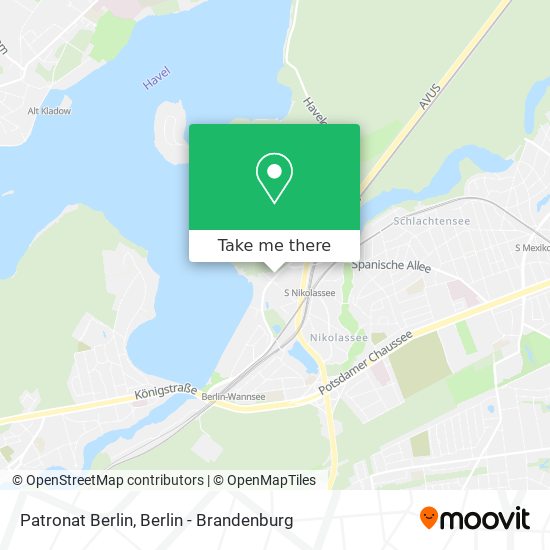 Patronat Berlin map