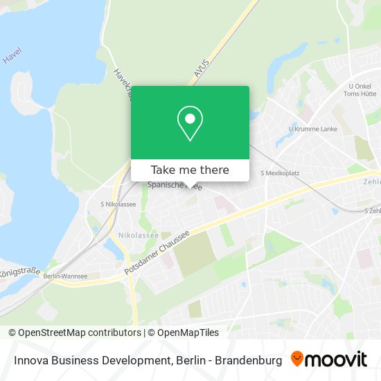 Карта Innova Business Development