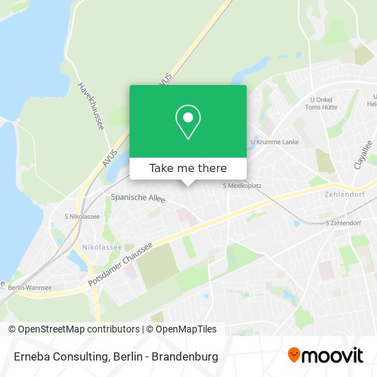 Erneba Consulting map