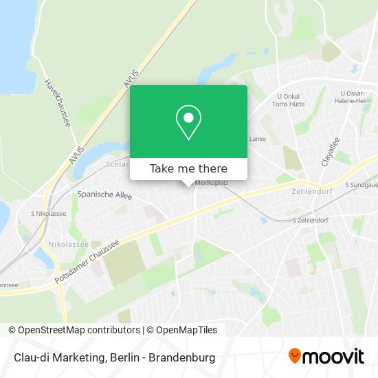 Clau-di Marketing map