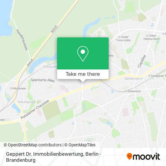 Карта Geppert Dr. Immobilienbewertung