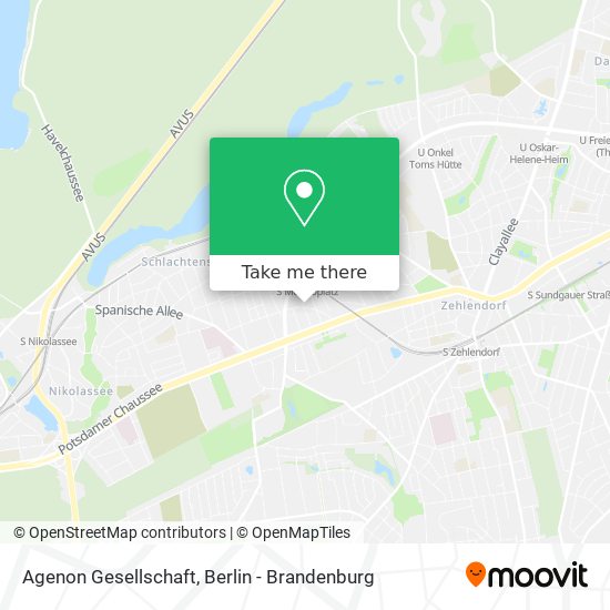 Agenon Gesellschaft map