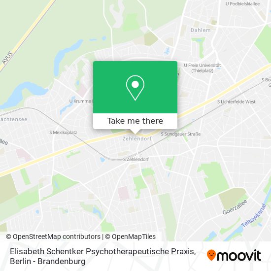 Elisabeth Schentker Psychotherapeutische Praxis map