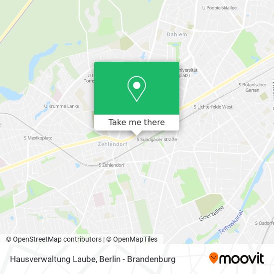 Hausverwaltung Laube map