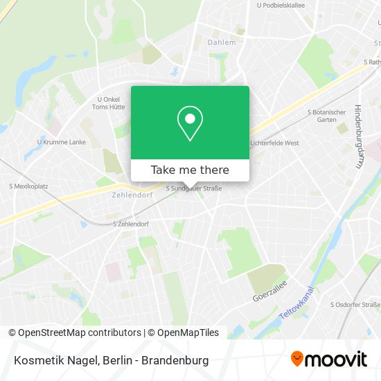 Kosmetik Nagel map