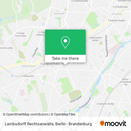 Lambsdorff Rechtsanwälte map