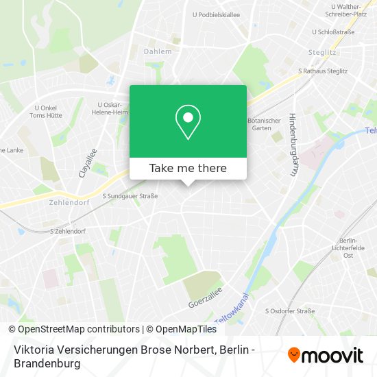 Viktoria Versicherungen Brose Norbert map