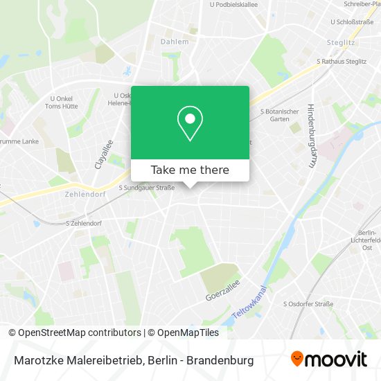 Marotzke Malereibetrieb map