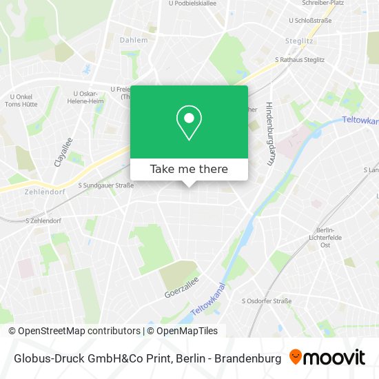 Globus-Druck GmbH&Co Print map