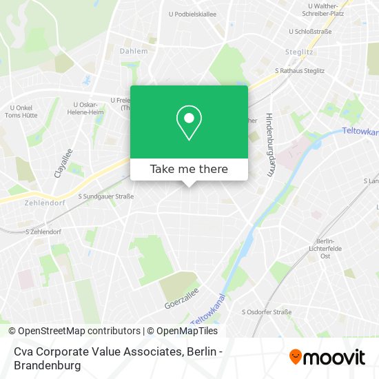 Cva Corporate Value Associates map