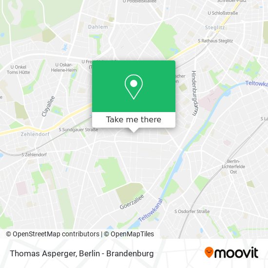 Thomas Asperger map