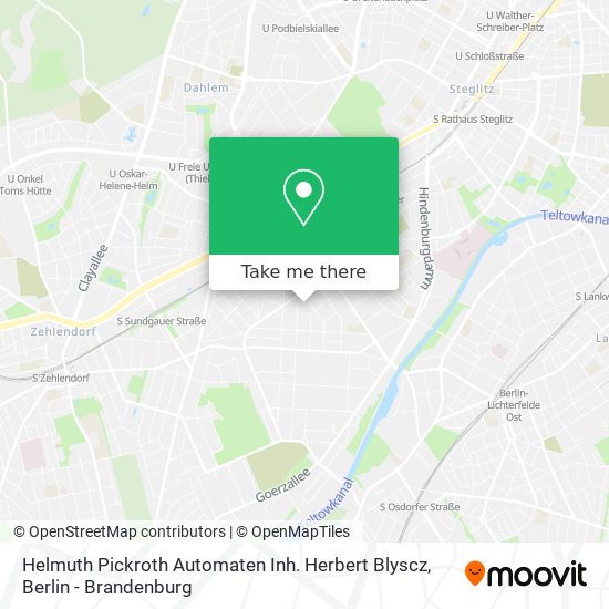 Helmuth Pickroth Automaten Inh. Herbert Blyscz map