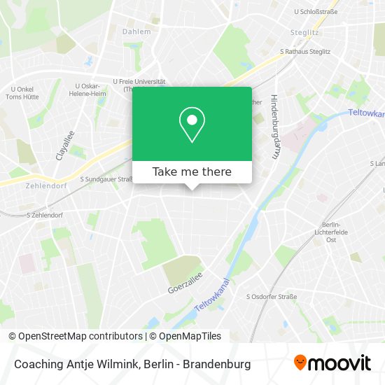 Coaching Antje Wilmink map