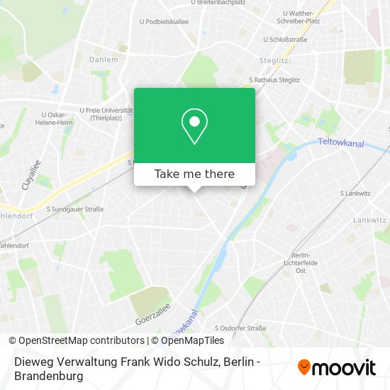 Dieweg Verwaltung Frank Wido Schulz map