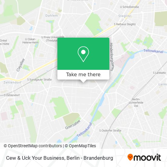 Cew & Uck Your Business map