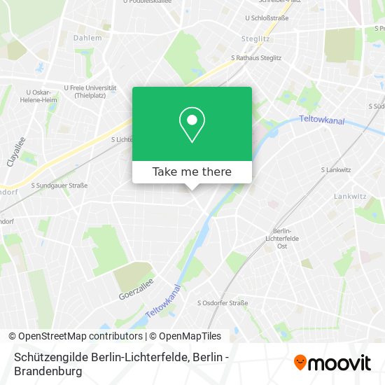 Schützengilde Berlin-Lichterfelde map