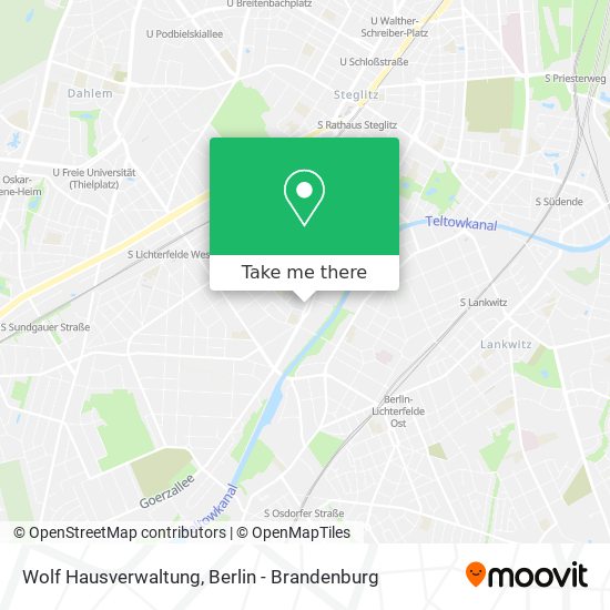 Wolf Hausverwaltung map