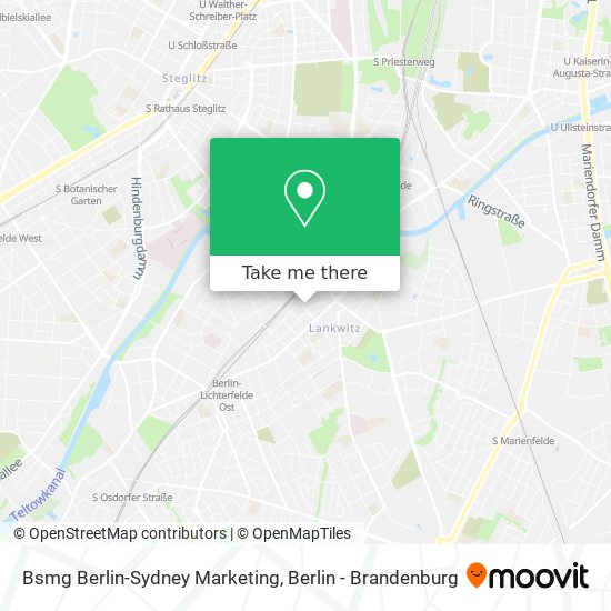 Bsmg Berlin-Sydney Marketing map