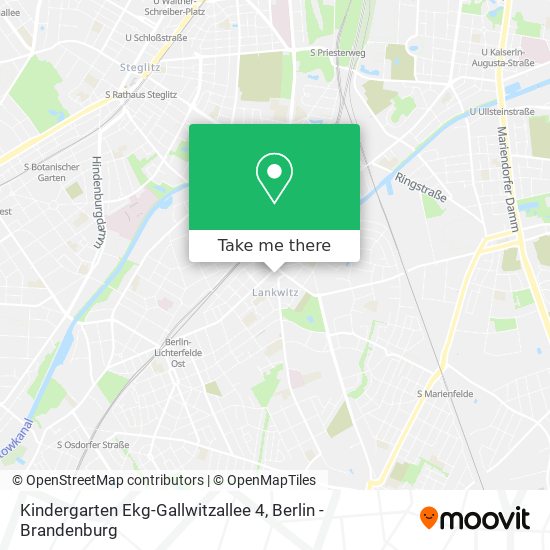 Kindergarten Ekg-Gallwitzallee 4 map