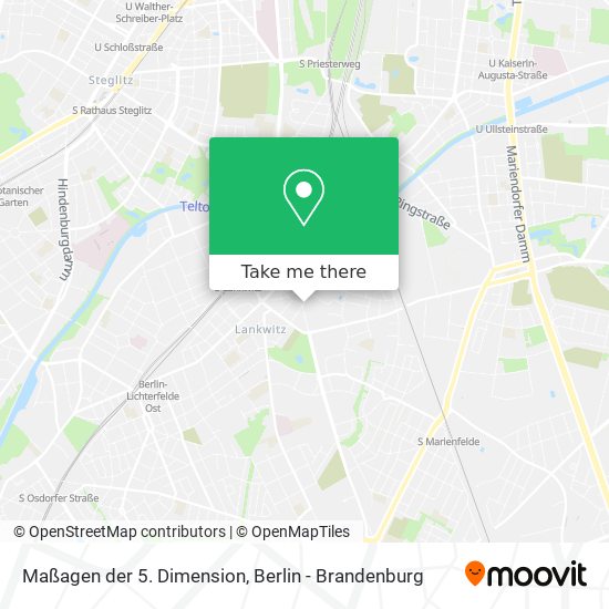 Maßagen der 5. Dimension map