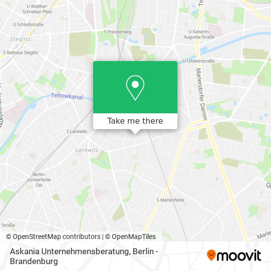 Askania Unternehmensberatung map