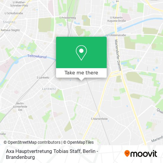 Axa Hauptvertretung Tobias Staff map