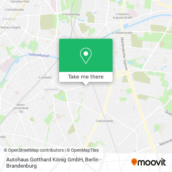 Autohaus Gotthard König GmbH map