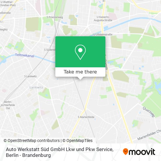 Auto Werkstatt Süd GmbH Lkw und Pkw Service map