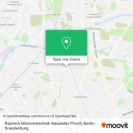 Карта Baptech Motorentechnik Alexander Pirsch