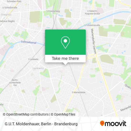 Карта G.U.T. Moldenhauer