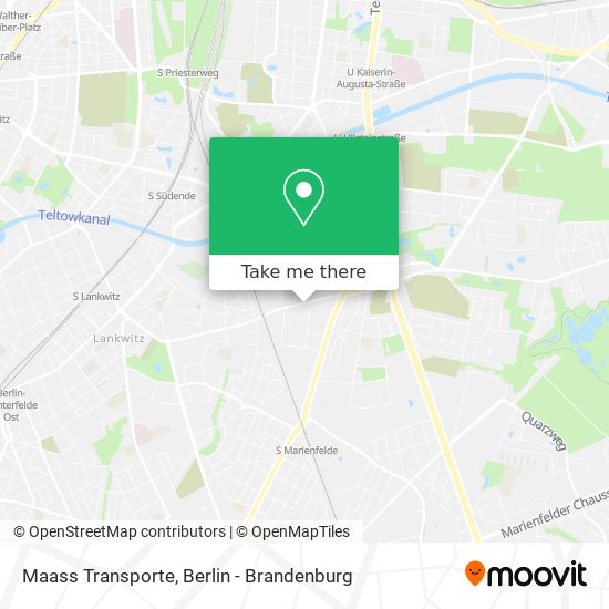 Maass Transporte map