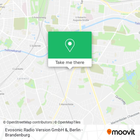 Evosonic Radio Version GmbH & map