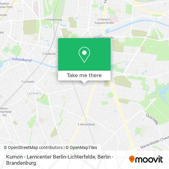 Kumon - Lerncenter Berlin-Lichterfelde map