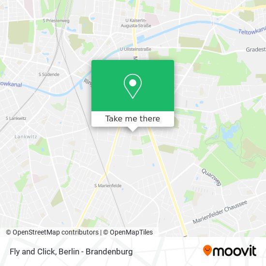 Fly and Click map
