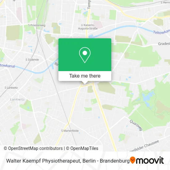 Карта Walter Kaempf Physiotherapeut