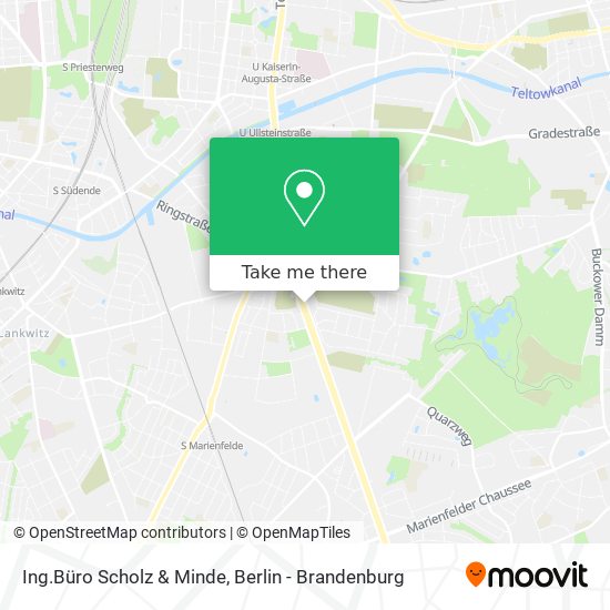 Ing.Büro Scholz & Minde map