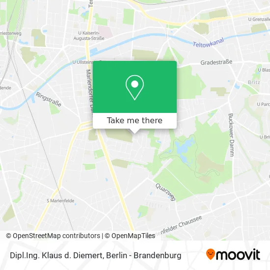 Карта Dipl.Ing. Klaus d. Diemert