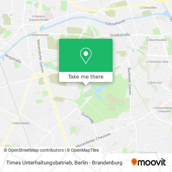 Times Unterhaltungsbetrieb map