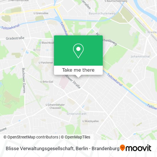 Blisse Verwaltungsgesellschaft map