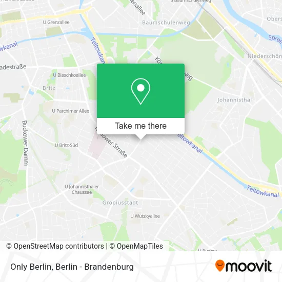 Карта Only Berlin