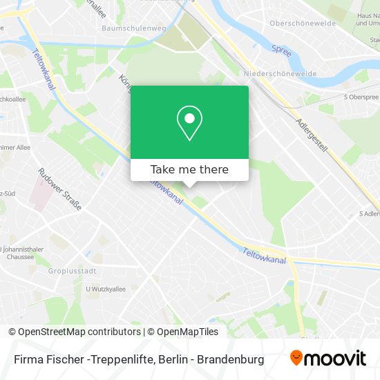 Firma Fischer -Treppenlifte map
