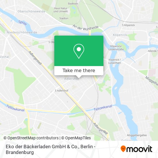 Карта Eko der Bäckerladen GmbH & Co.